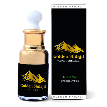 Pure Golden Shilajit Drops- 30ml